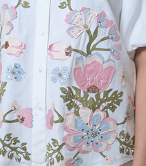 SUEDE KHUSHBOO LINEN CO-ORD SET