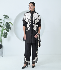 IVORY GARDEN LONG TUNIC SET
