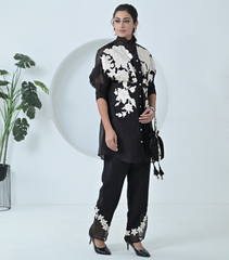 IVORY GARDEN LONG TUNIC SET