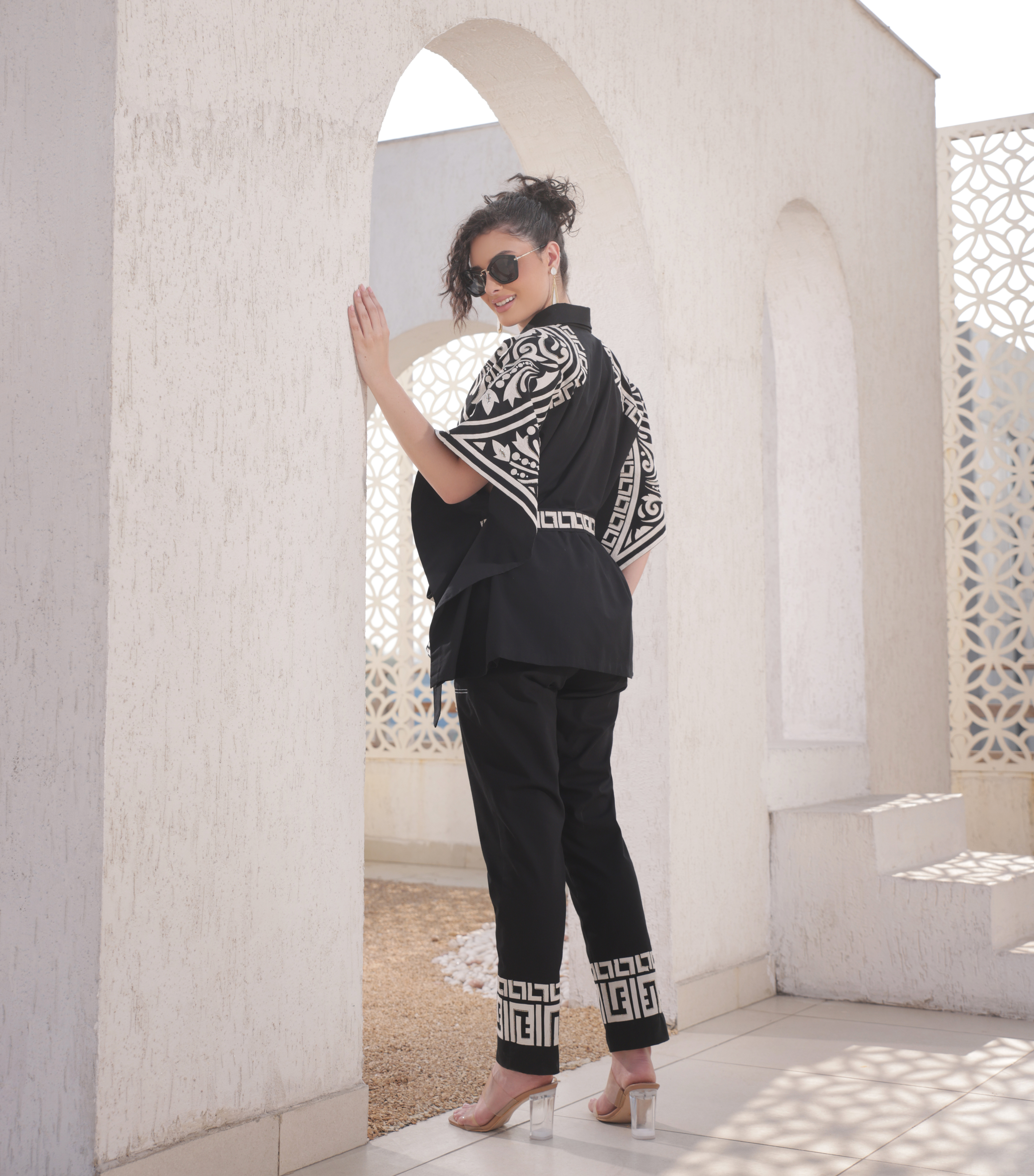 RIO NOIR KAFTAN CO-ORD SET