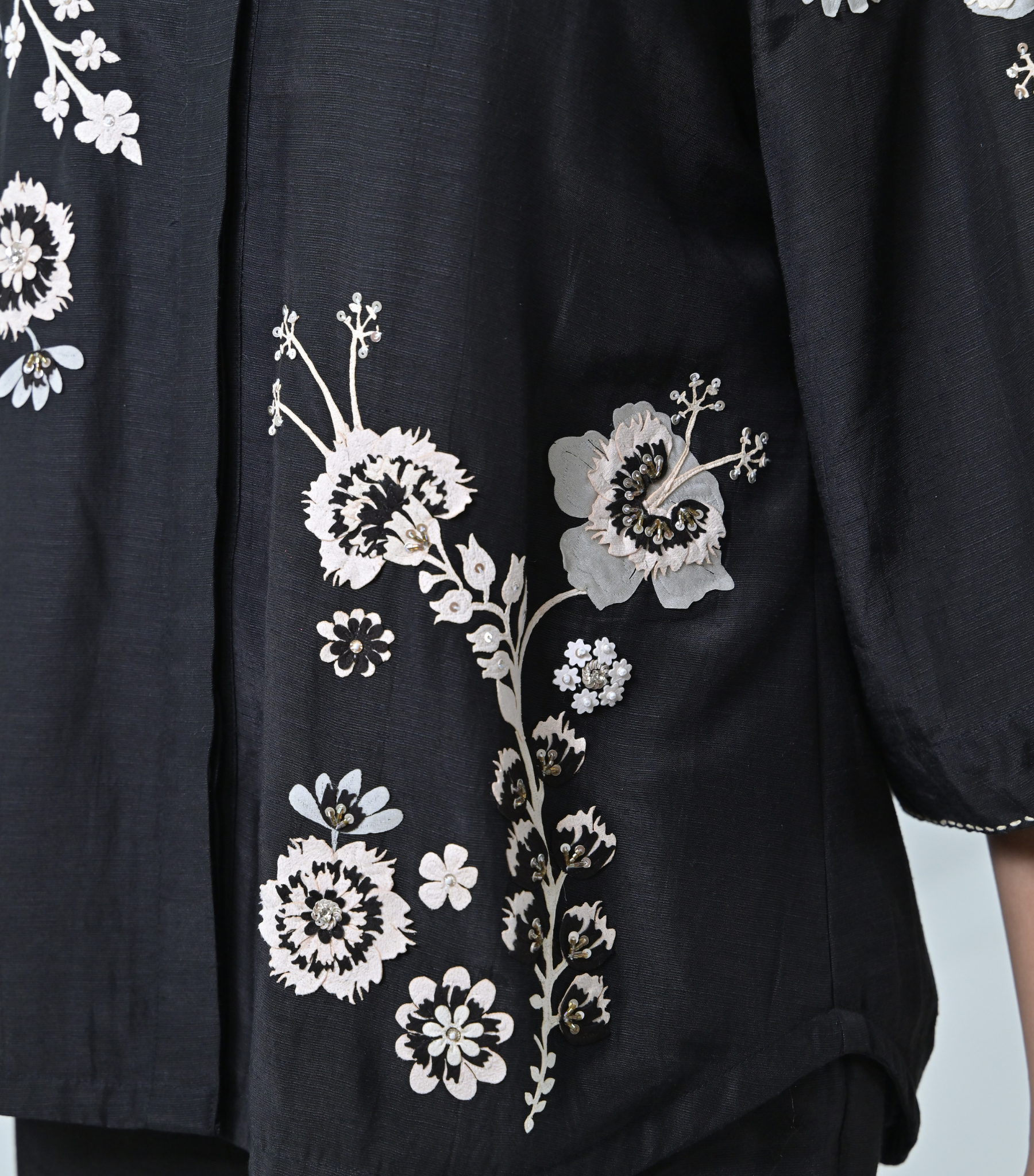 BLACK ROSALINE CO-ORD SET