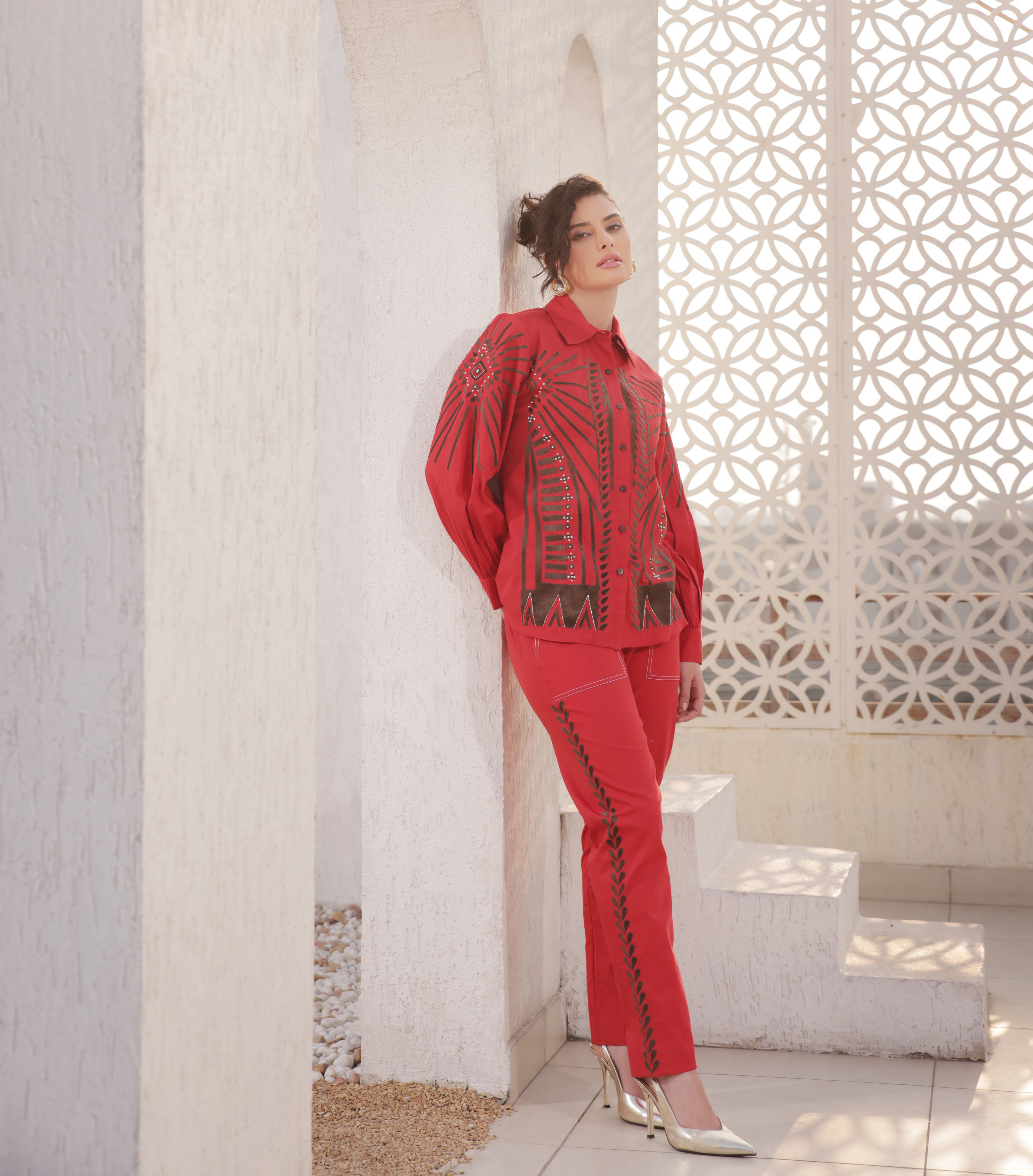 AMBER AXIS CO-ORD SET