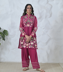 PICHWAI TUNIC & FARSI PANT SET