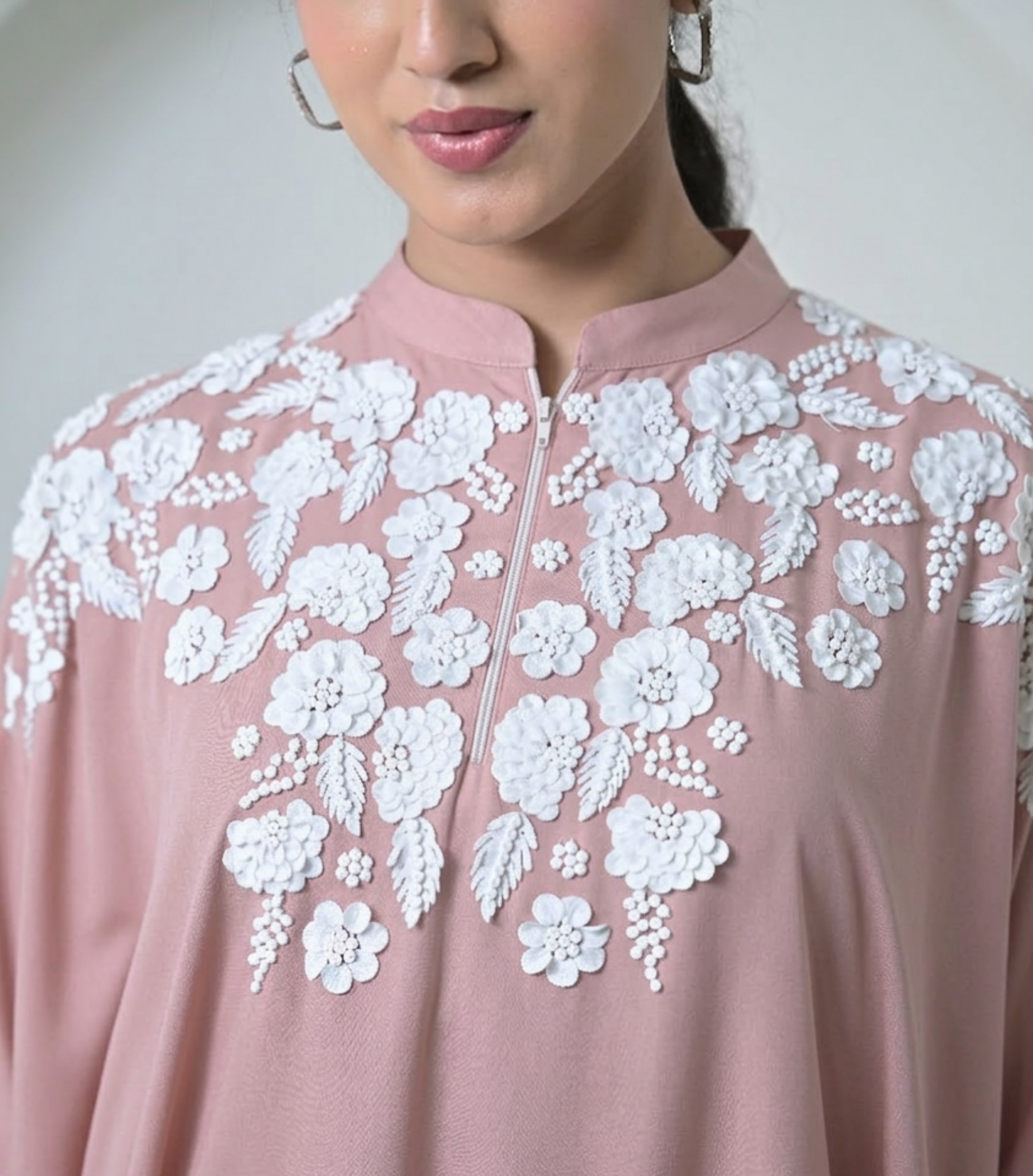 ALBASTER PETAL KAFTAN