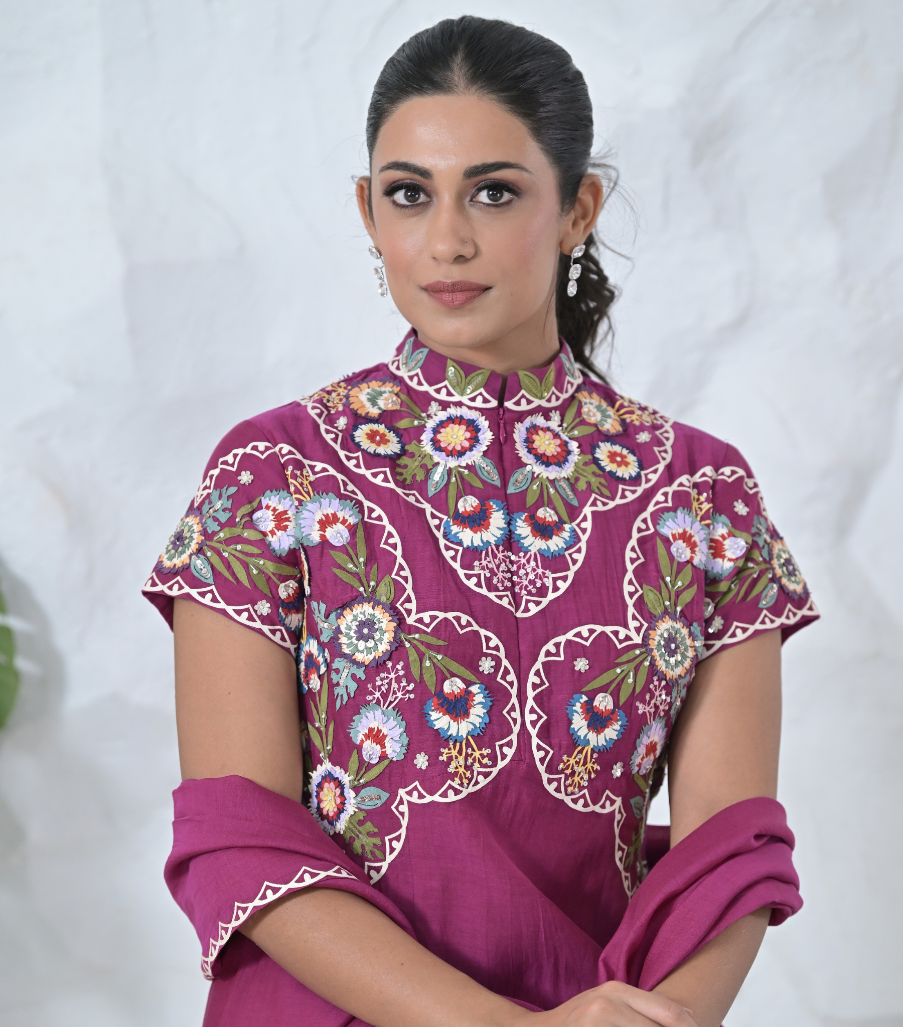 PHOOLWARI ANARKALI SUIT SET