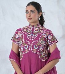 PHOOLWARI ANARKALI SUIT SET