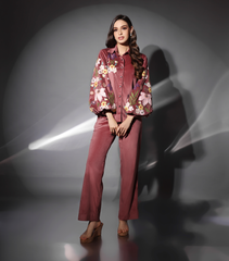 BOTANICAL SMALL FLOWER BERRY BLOSSOM CO-ORD SET