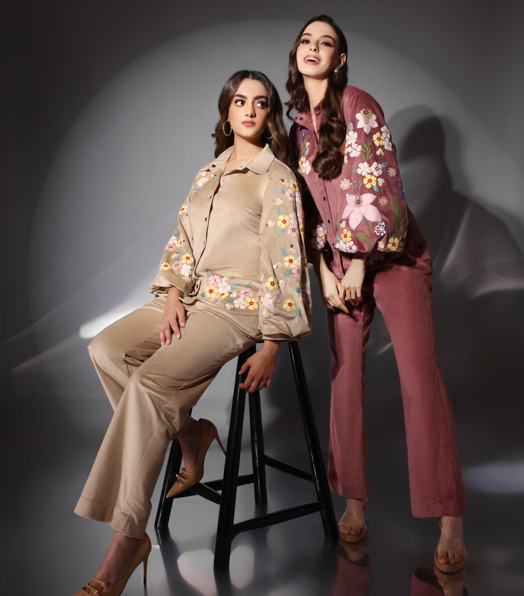 SMALL FLOWER DESERT BLOOM CO-ORD SET