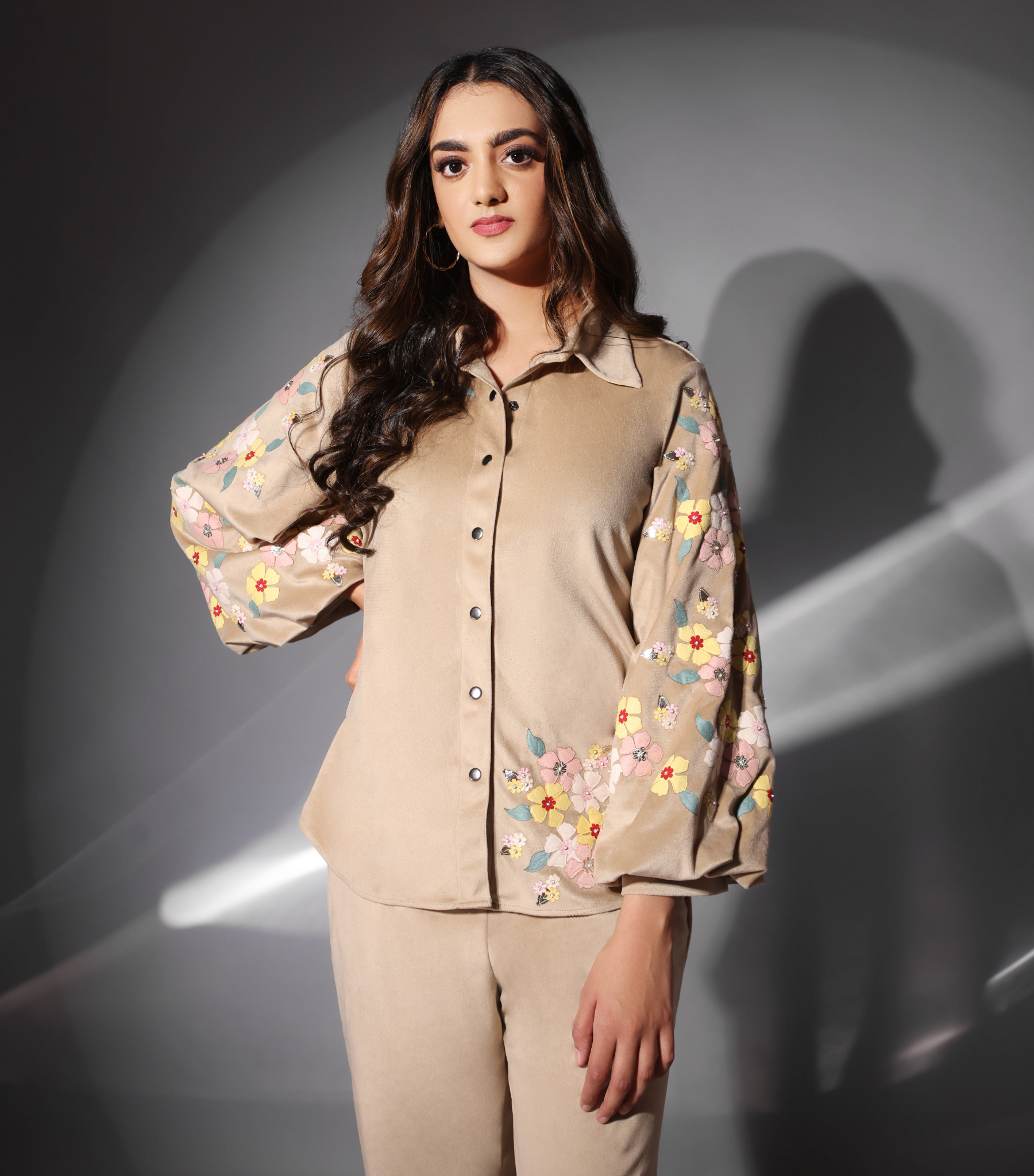 SMALL FLOWER DESERT BLOOM CO-ORD SET