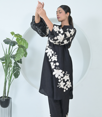 FLÉUR NOIR TUNIC SET