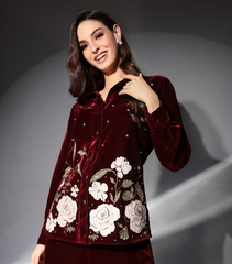 GULAB & STONEWORK IMPERIAL BLOSSOM CO-ORD SET