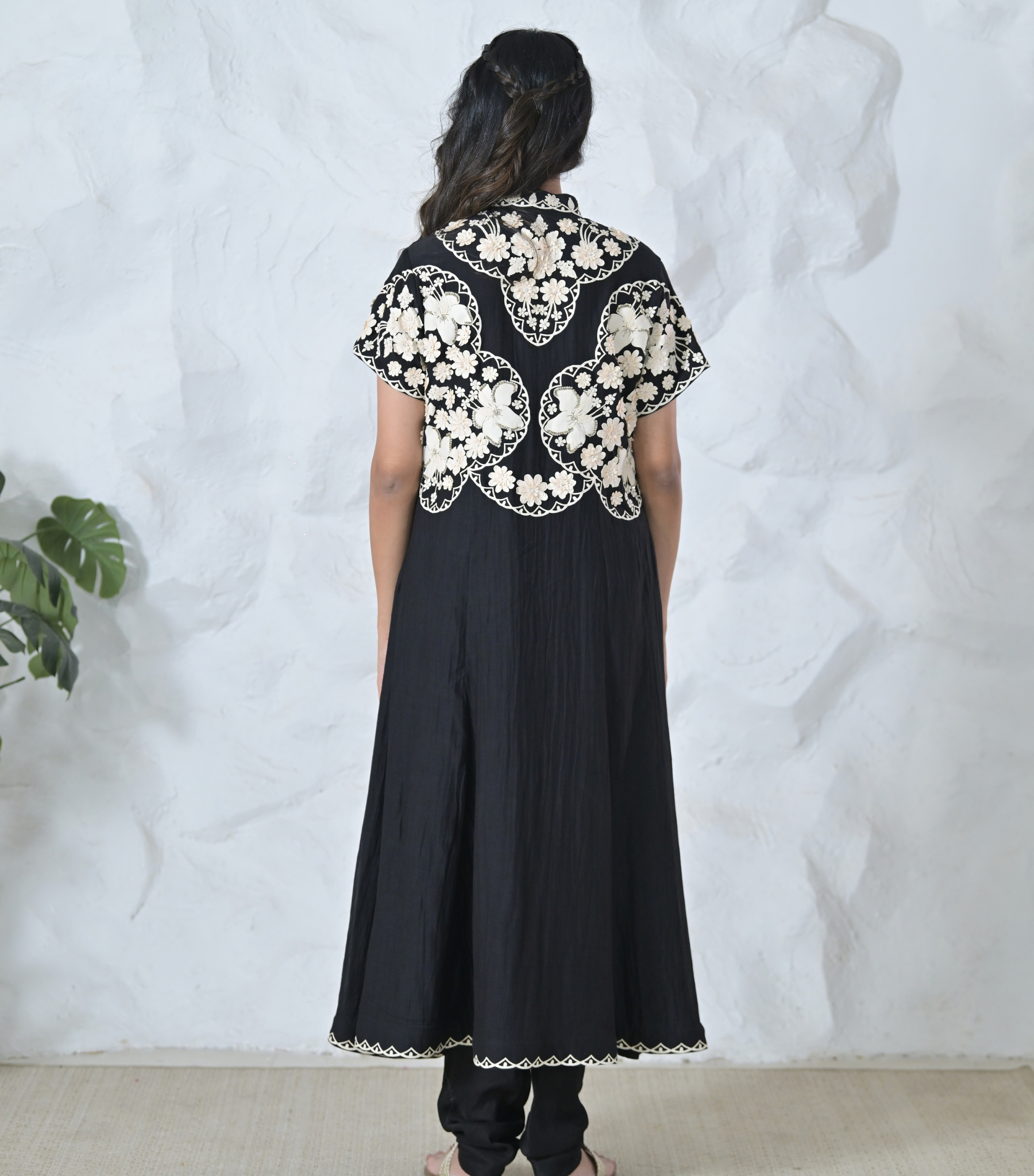 IVORY GARDEN ANARKALI SUIT SET