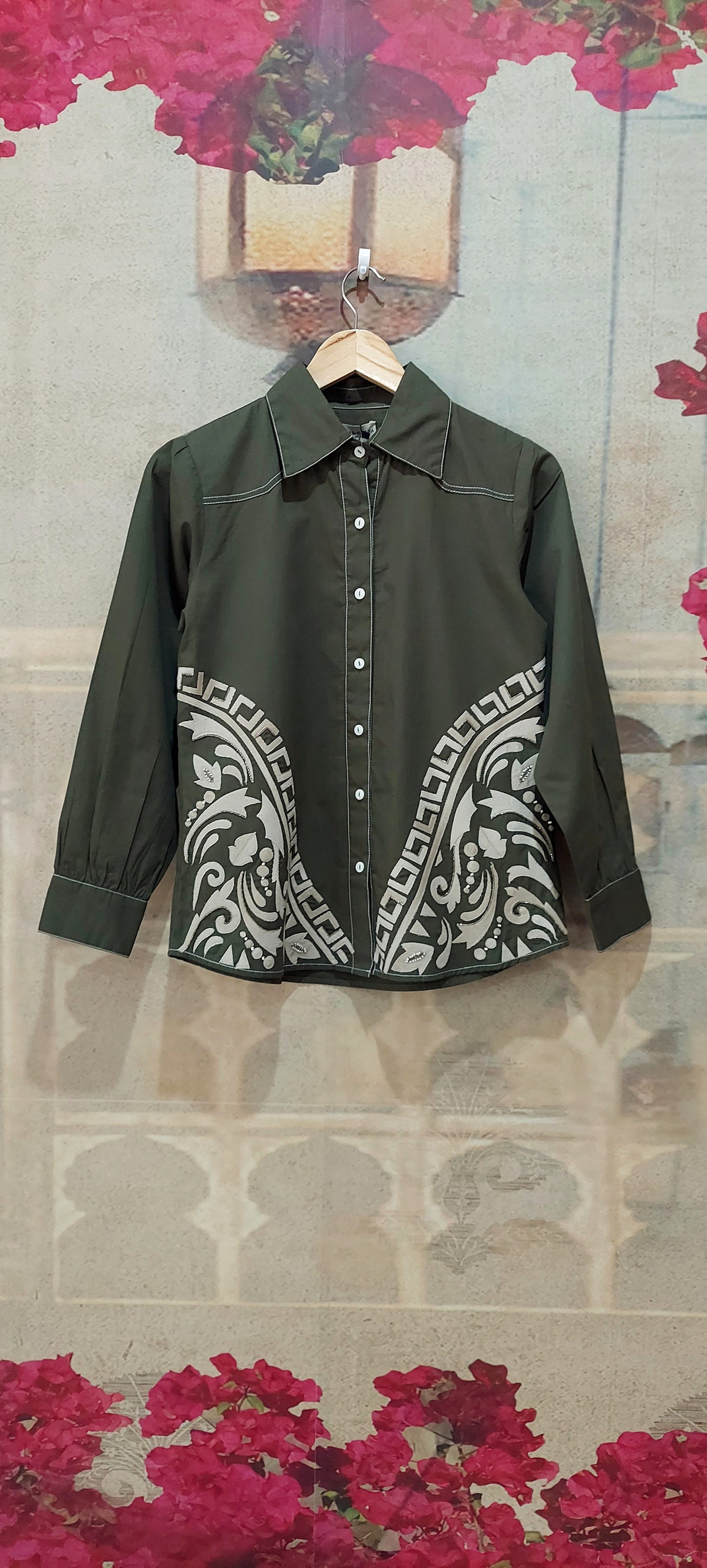 BRAZILIAN EMBROIDERY SHIRT