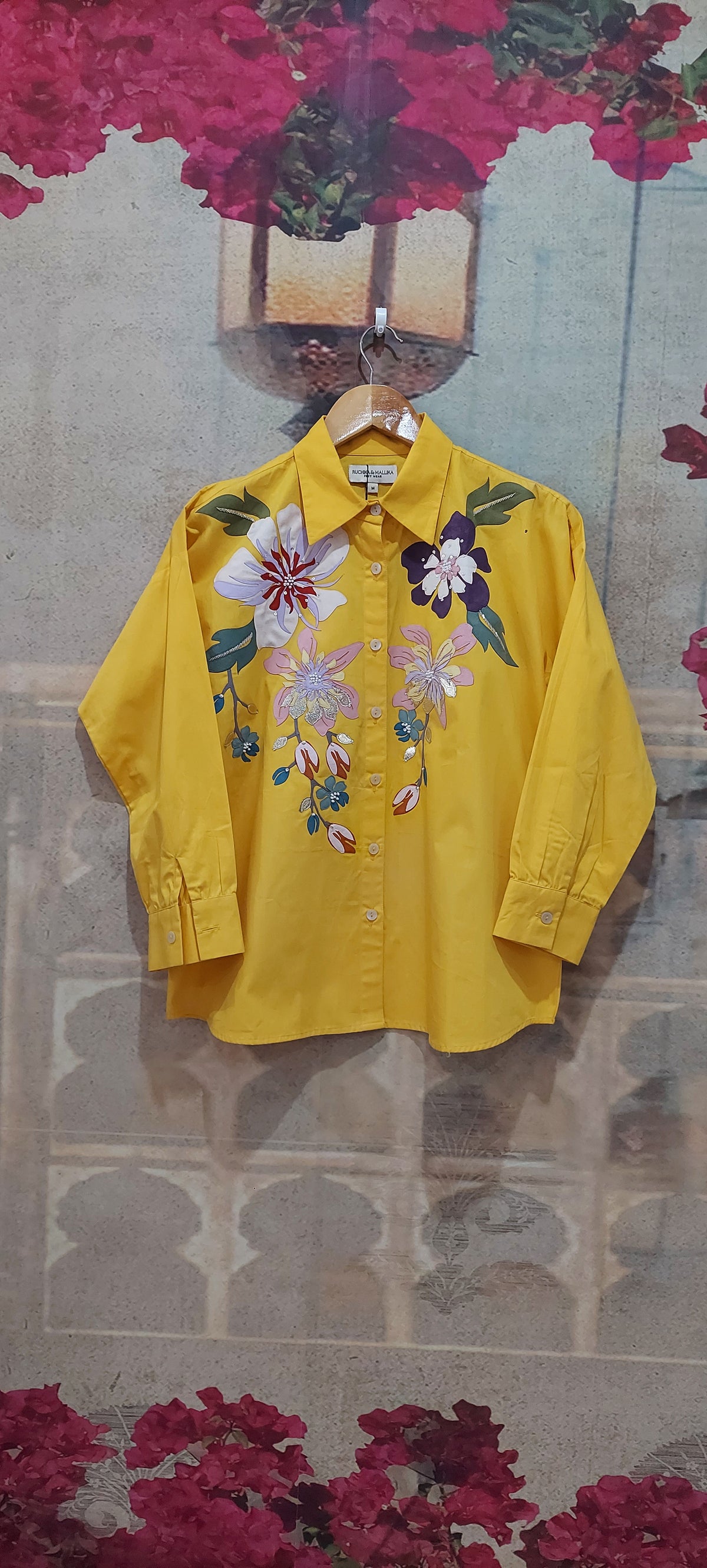 BOTANICAL BIG FLOWER SHIRT