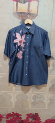 PINK HIBISCUS FLOWER SHIRT