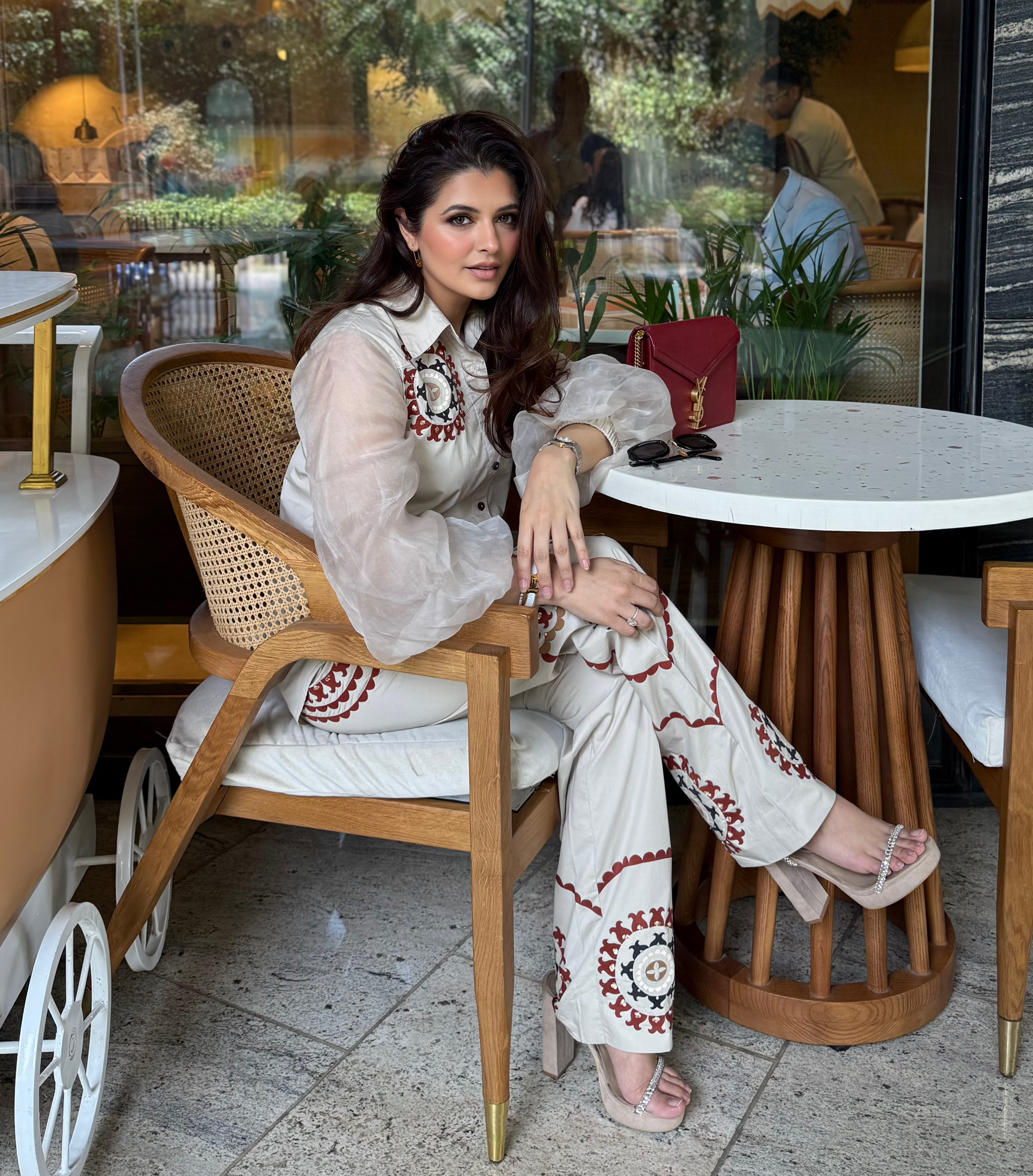 NATASHA LUTHRA - WHISPERING WHIRLS CO-ORD SET