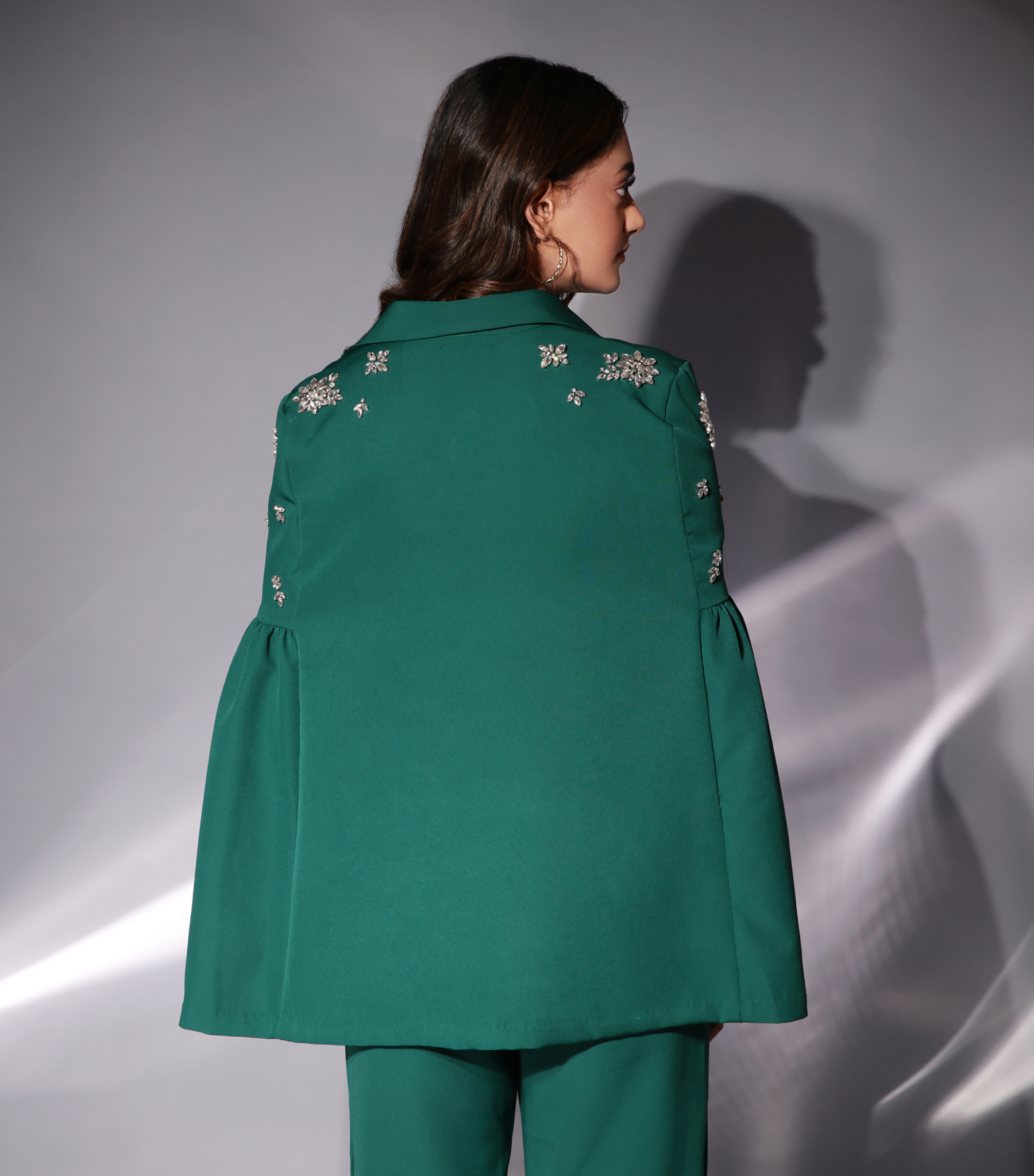 TEAL NOIR CELESTIAL CAPE SET