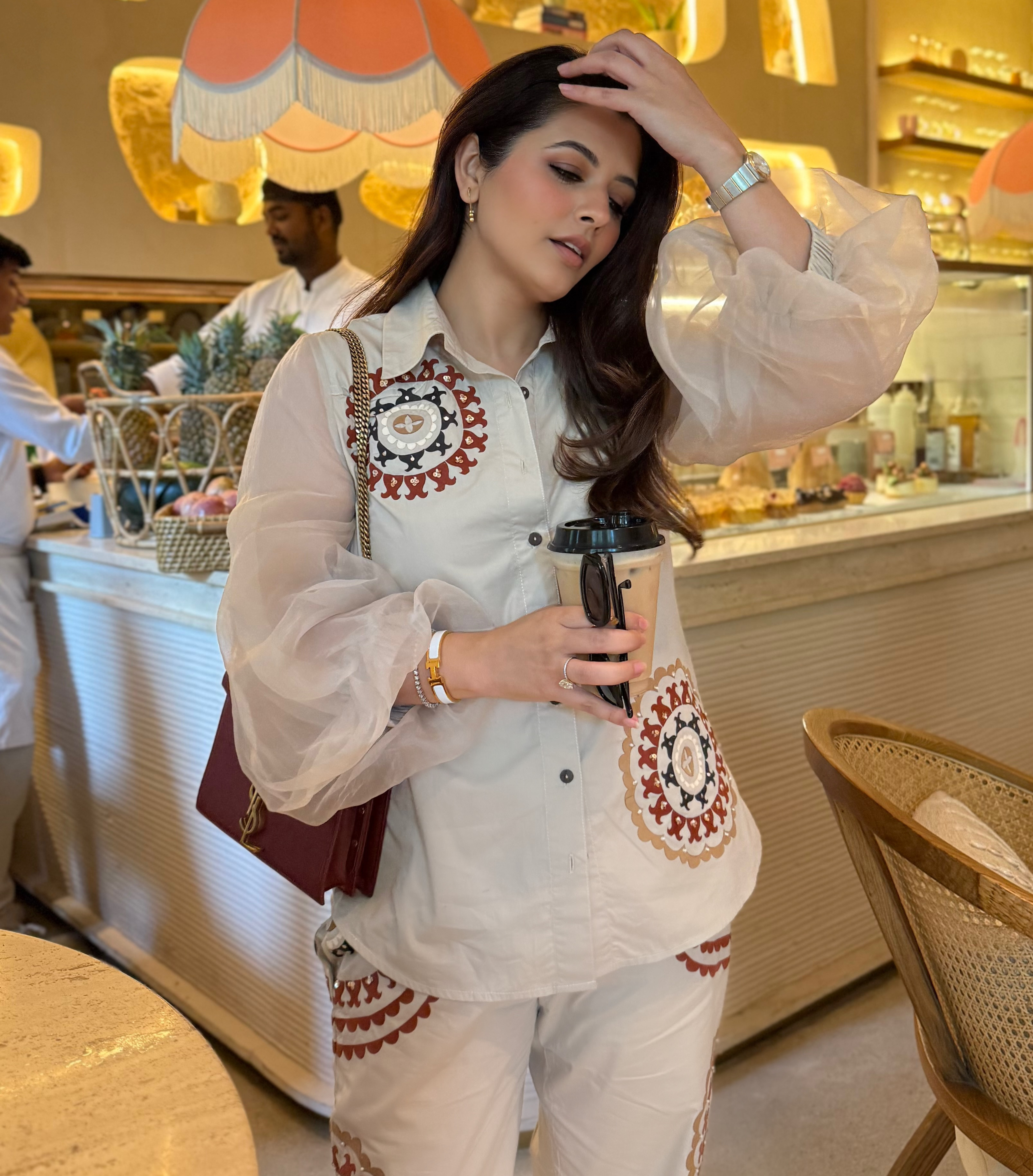 NATASHA LUTHRA - WHISPERING WHIRLS CO-ORD SET