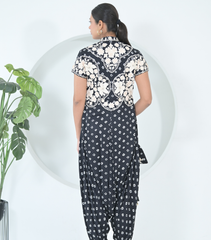 IVORY GARDEN BANDHANI JUMPSUIT