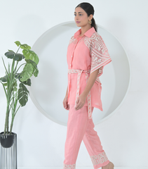 RIO NOIR ORGANZA KAFTAN COORD SET