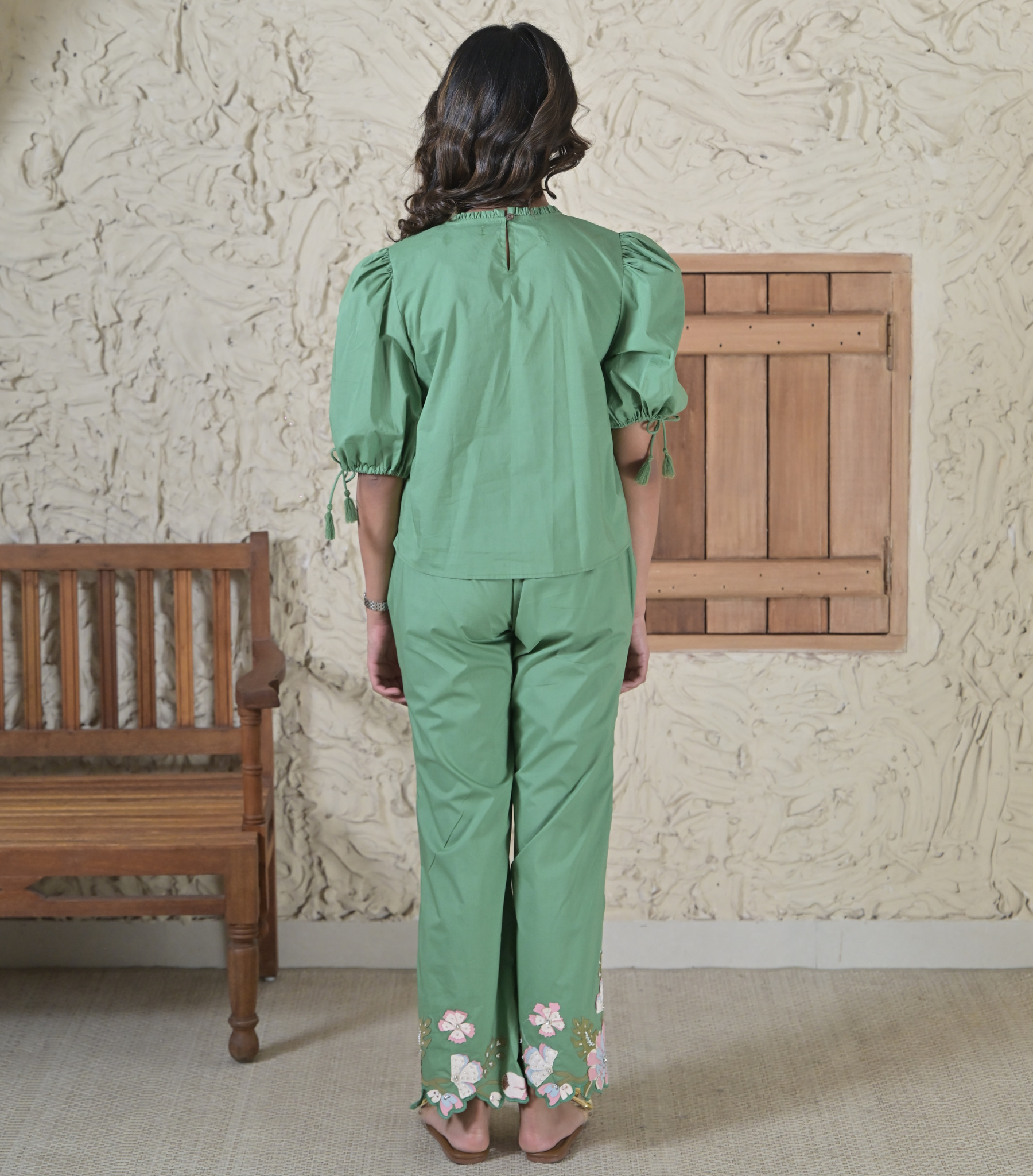 BIG KHUSHBOO SCALLOPED CO-ORD SET