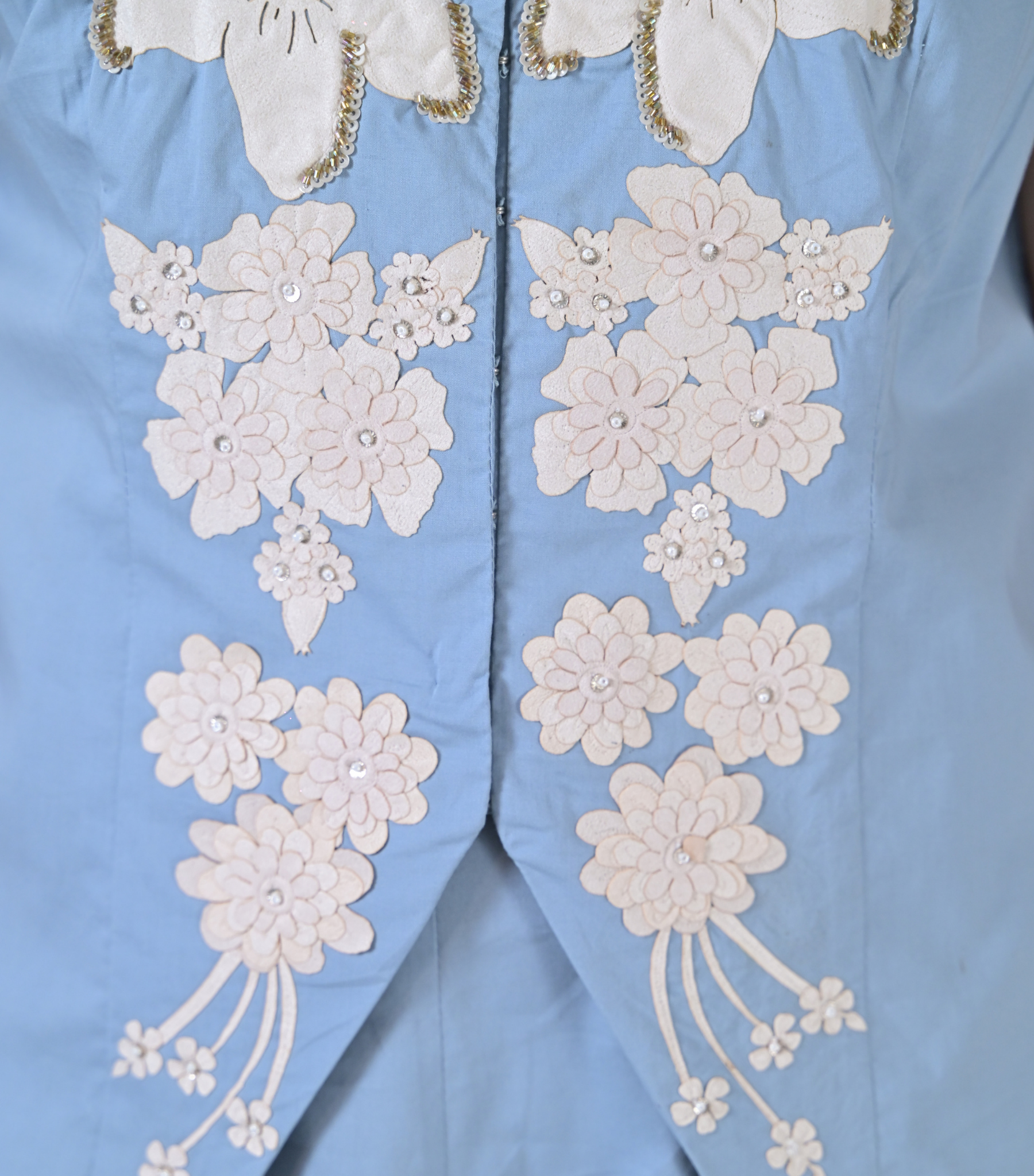 IVORY GARDEN VEST CO-ORD SET