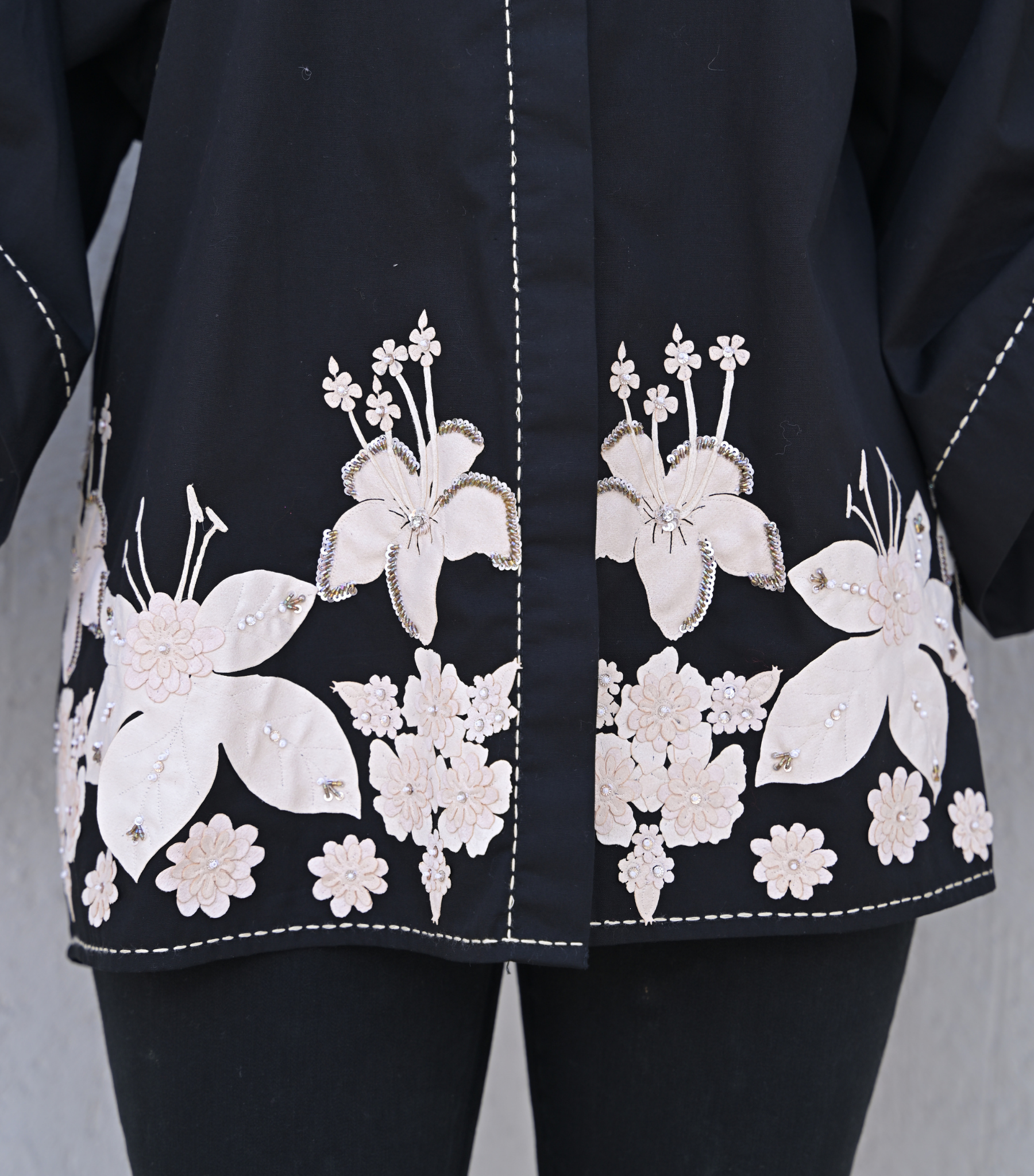 MIDNIGHT FLÉUR SHIRT