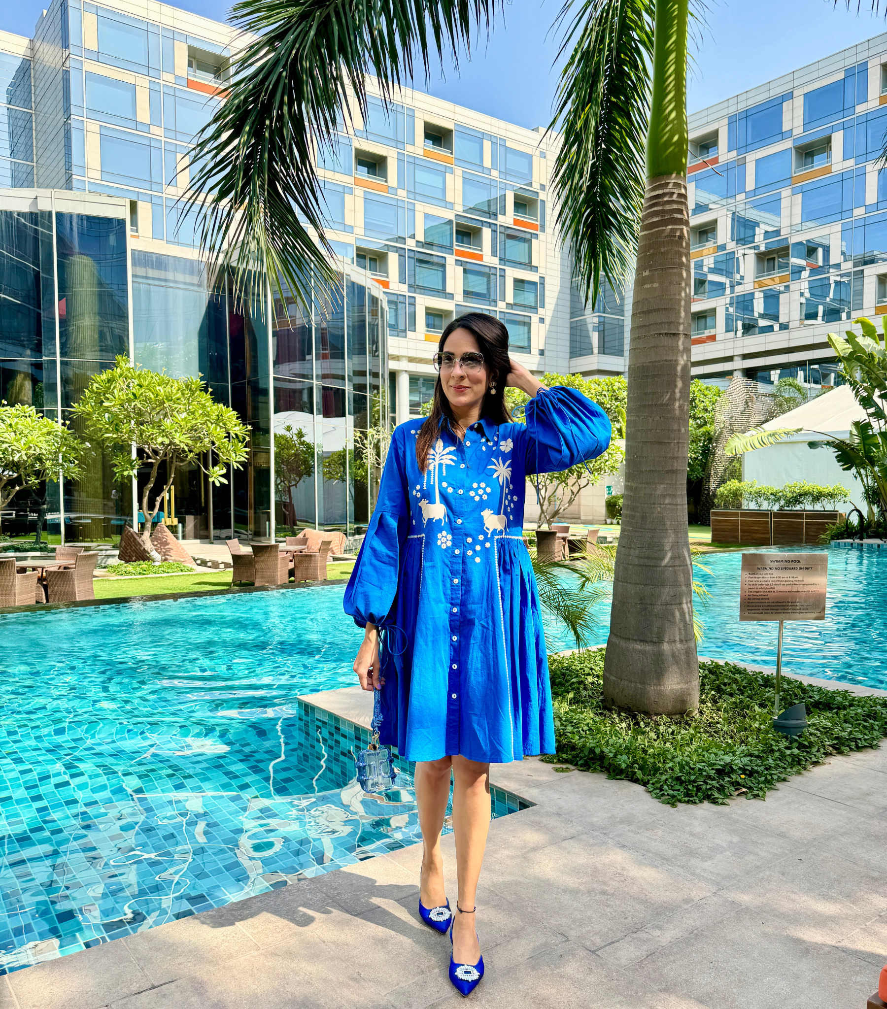 AKSHITA GOSAIN - PICHWAI LACE DRESS