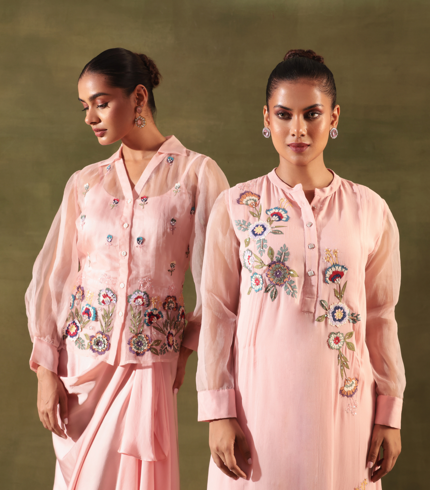 PHOOLWARI SOFT BLOOM KURTA SET