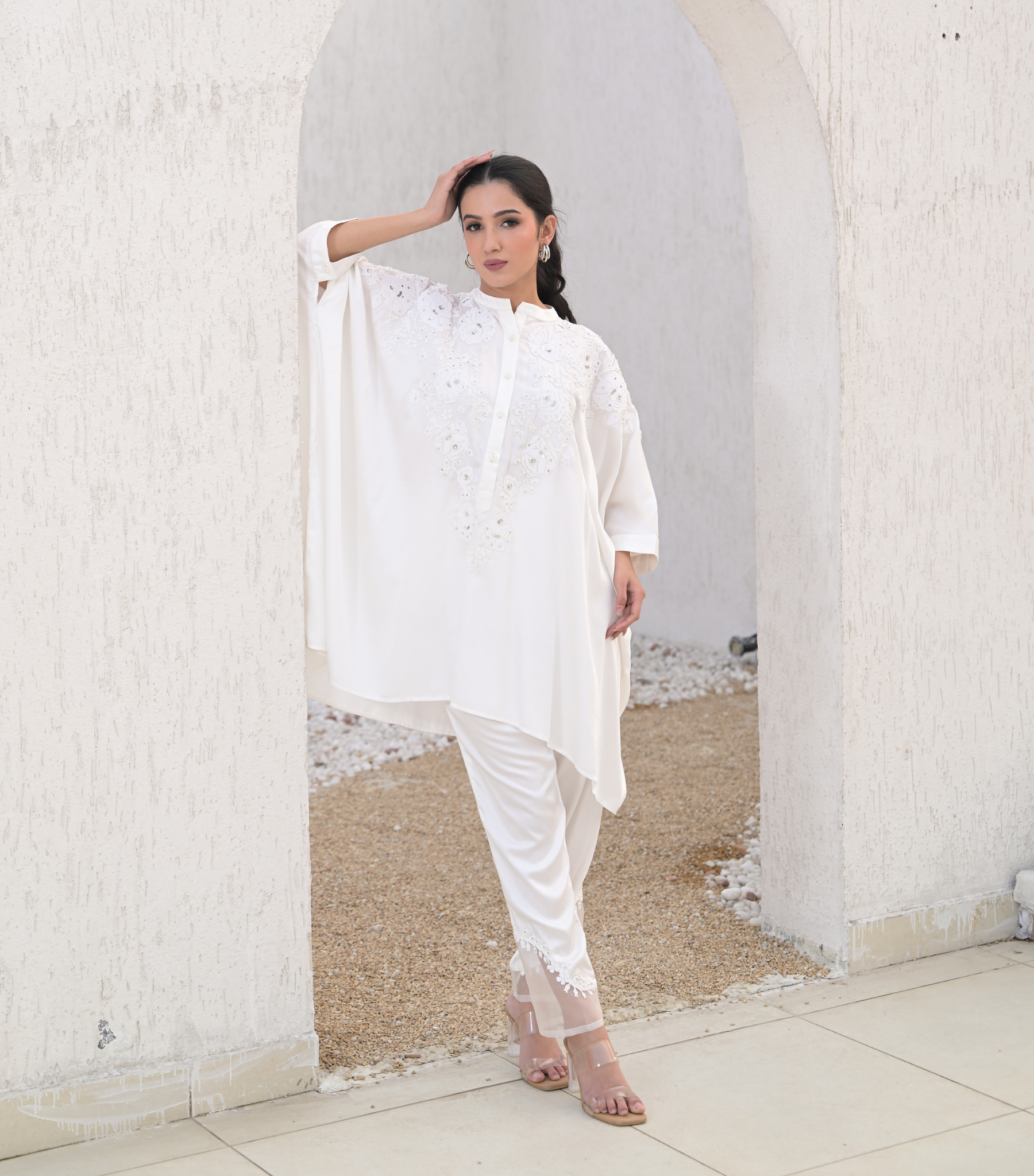 MOONVEIL KURTA KAFTAN SET