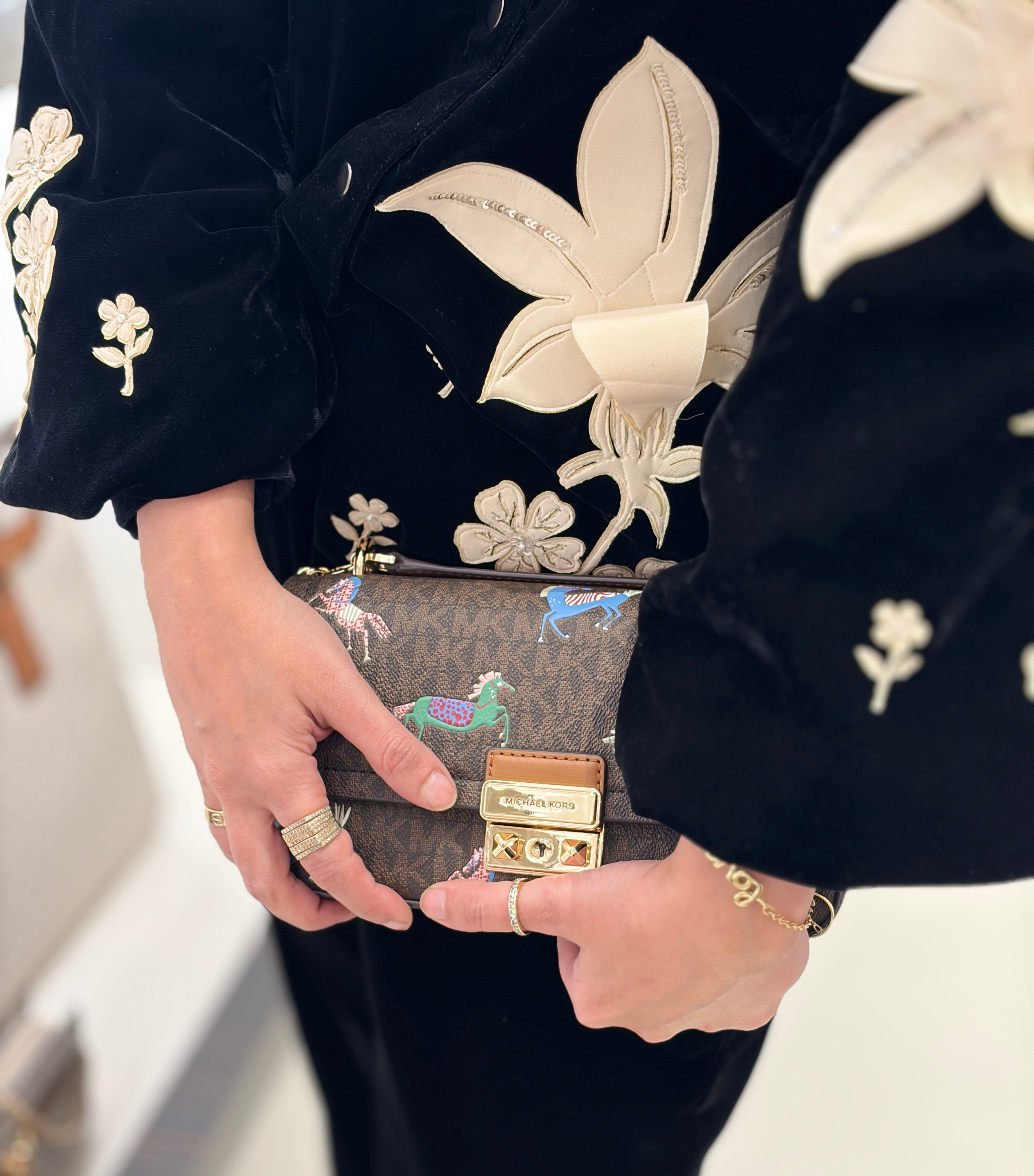 SHEENA AJMANI - THE HIBISCUS LUNAR BLOOM ENSEMBLE CO-ORD SET