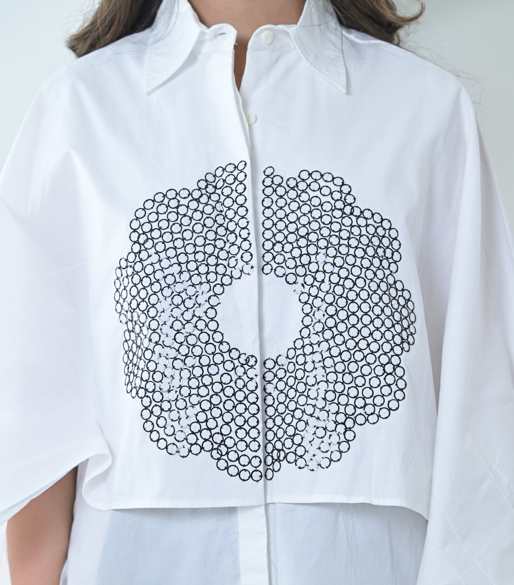 WHITE NOCTURNE ECLIPSE SHIRT