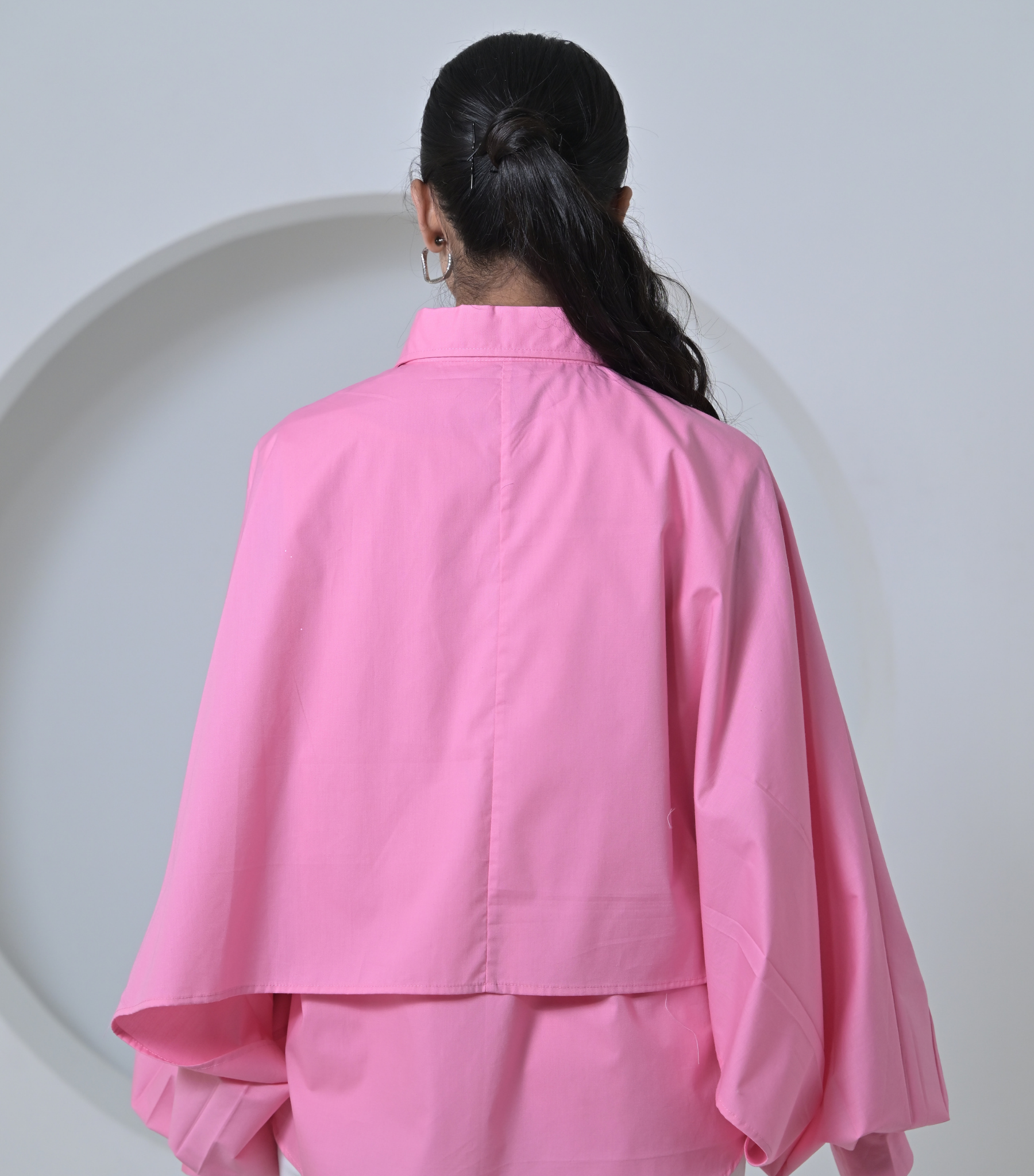 POWDER PINK NOCTURNE ECLIPSE SHIRT