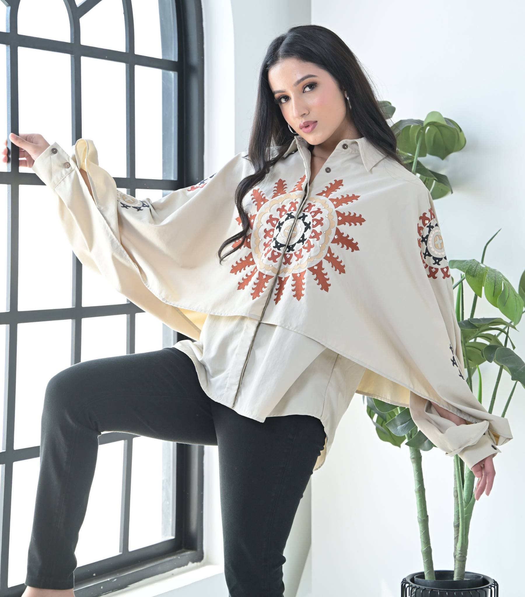 BEIGE TURKISH SHIRT