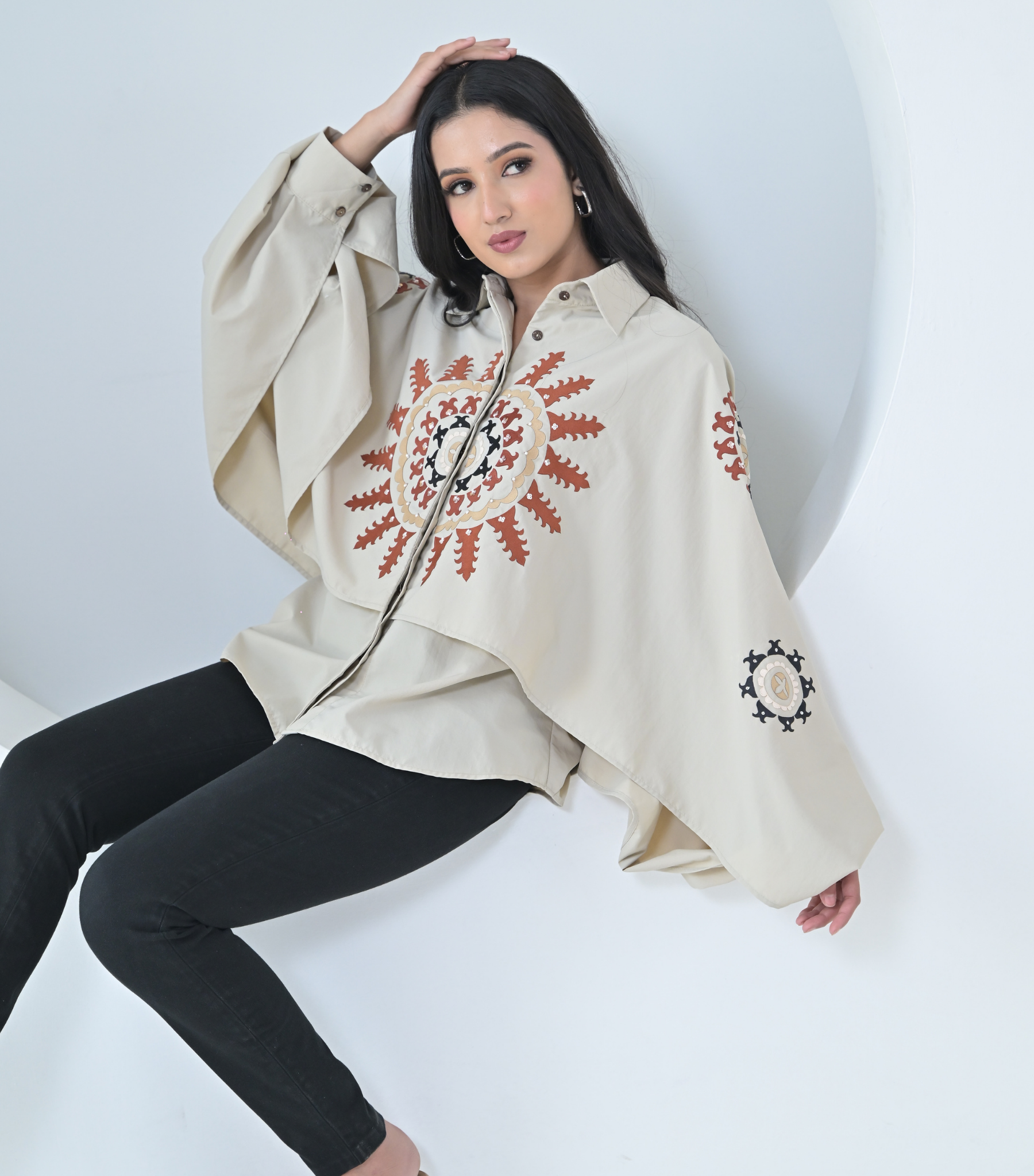 BEIGE TURKISH SHIRT