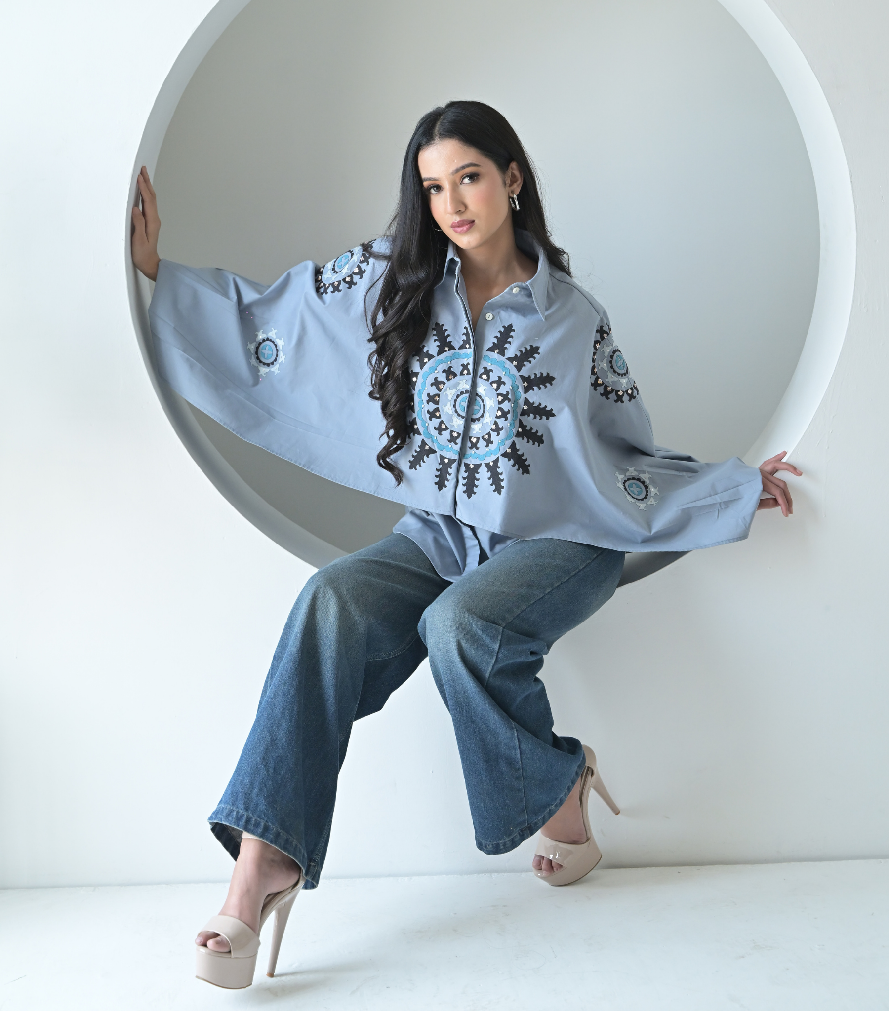 POWDER BLUE TURKISH SHIRT