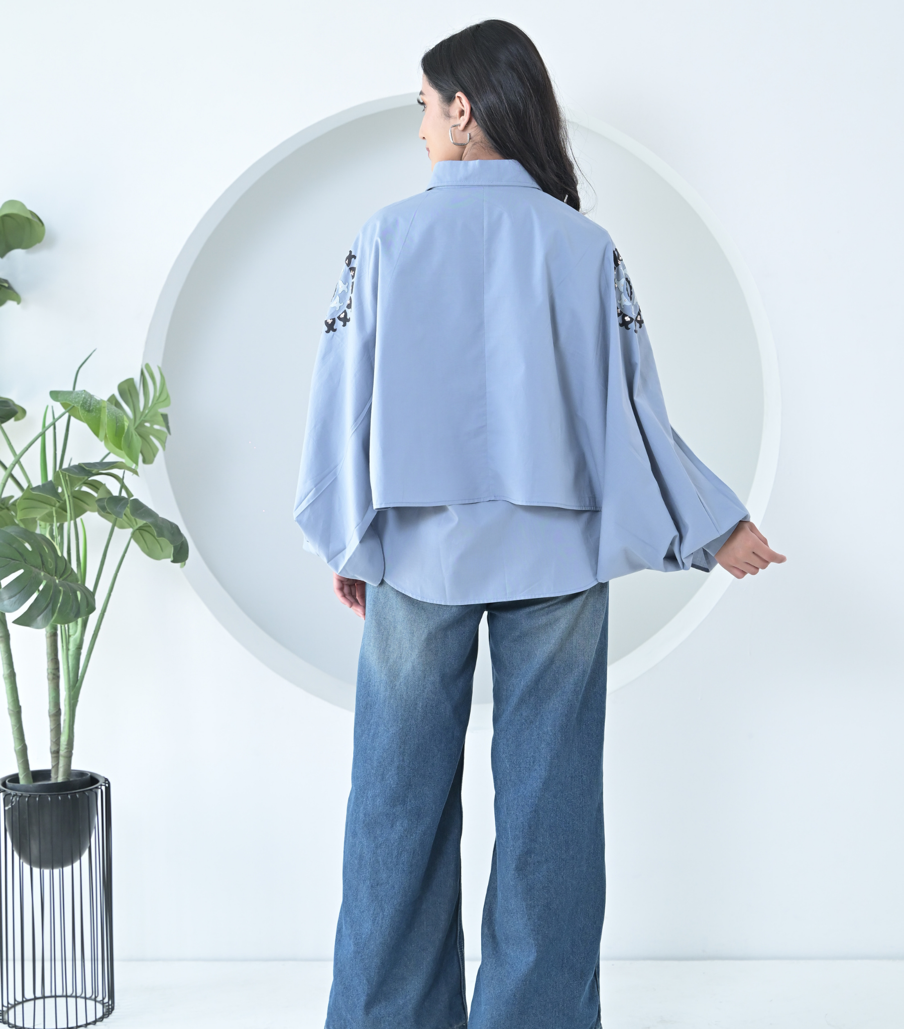 POWDER BLUE TURKISH SHIRT