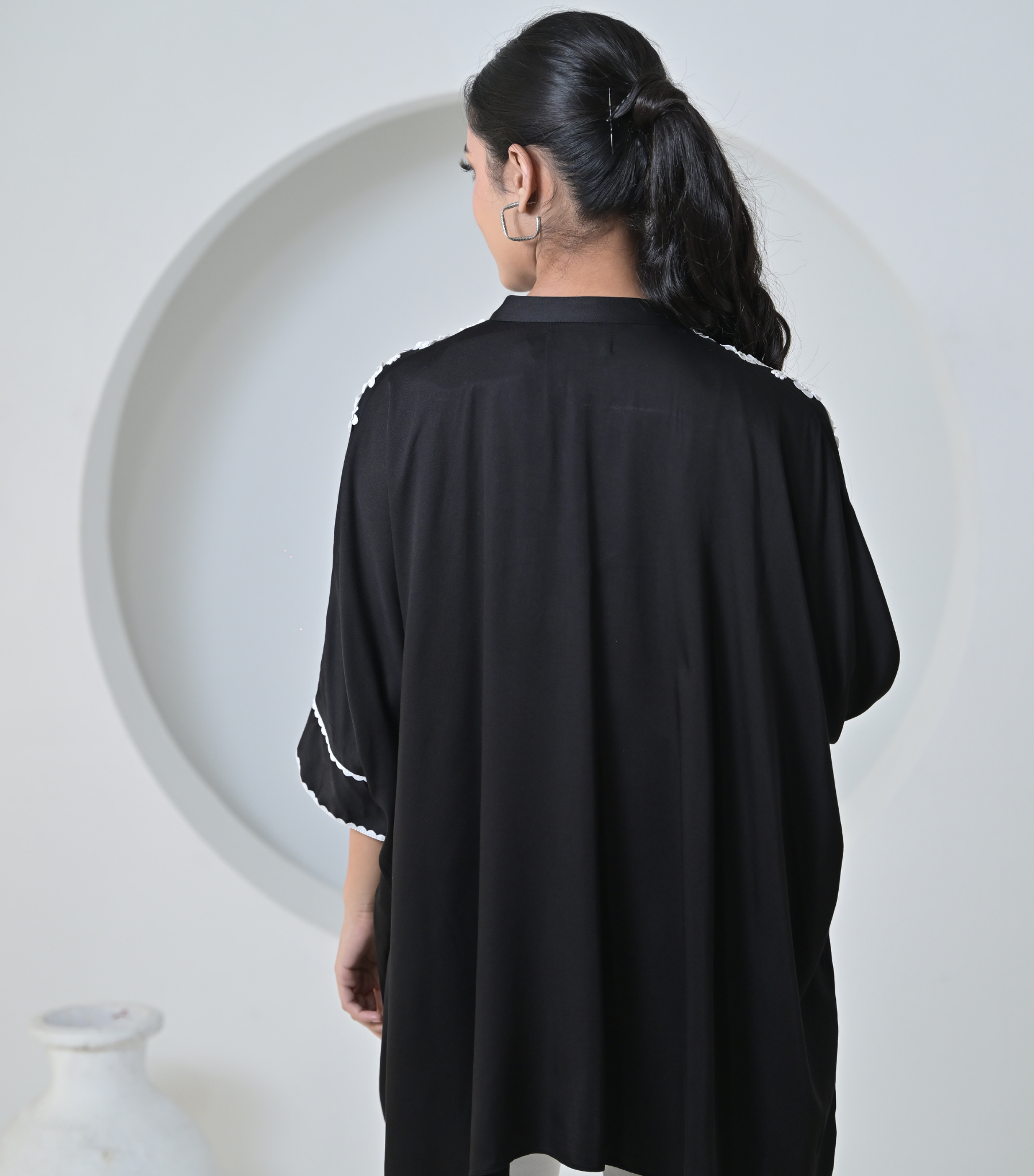 ALBASTER PETAL KAFTAN