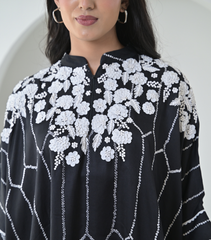 ALBASTER PETAL BANDHANI KAFTAN