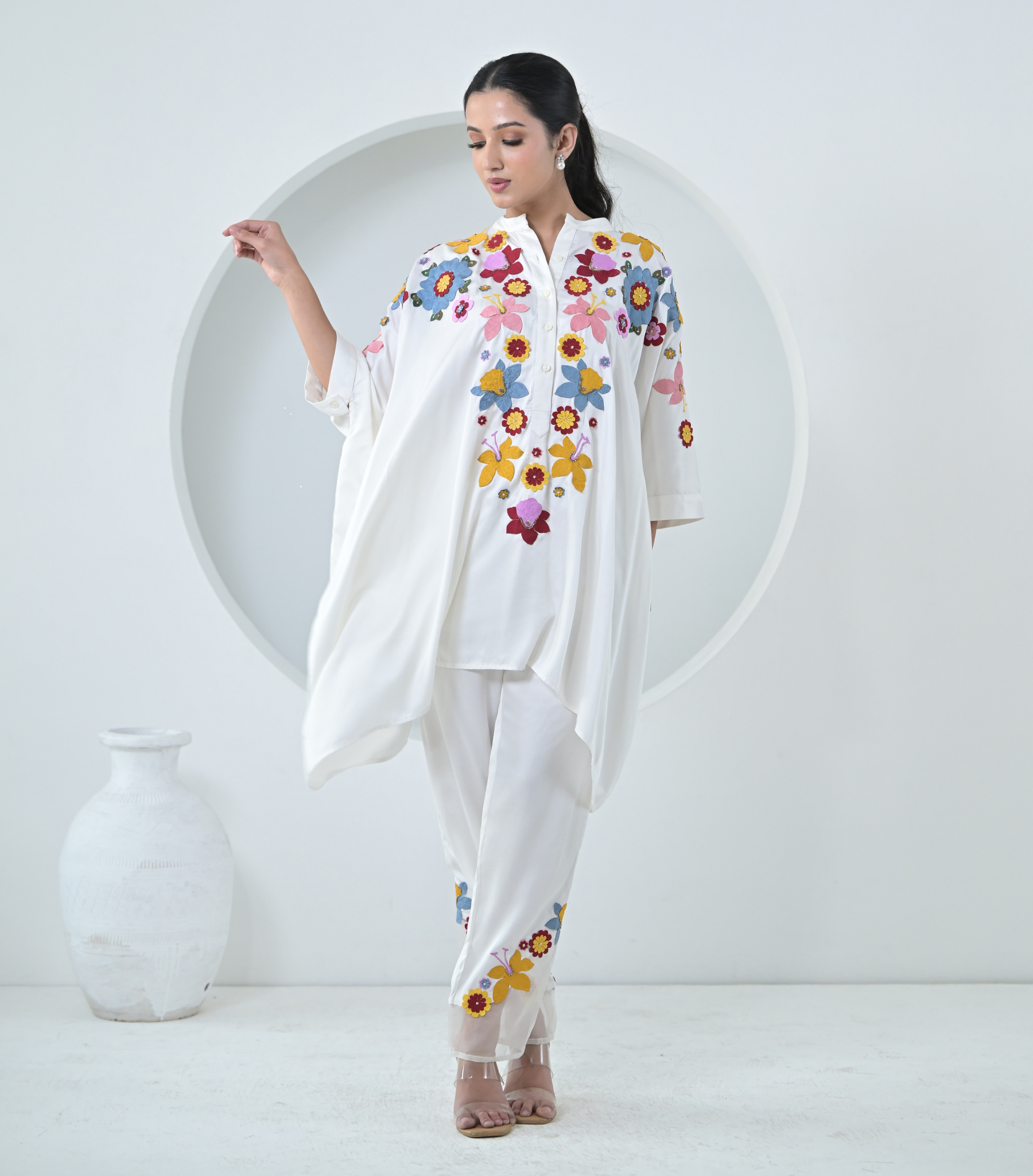 BADABAGH KURTA KAFTAN SET