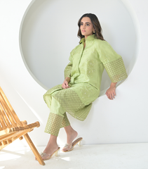 PEARL PETAL JAALI TUNIC SET