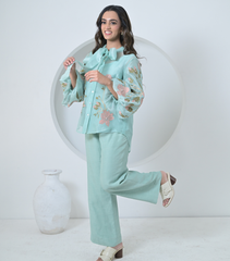 BLOOM STORY BOW TIE-UP CO-ORD SET