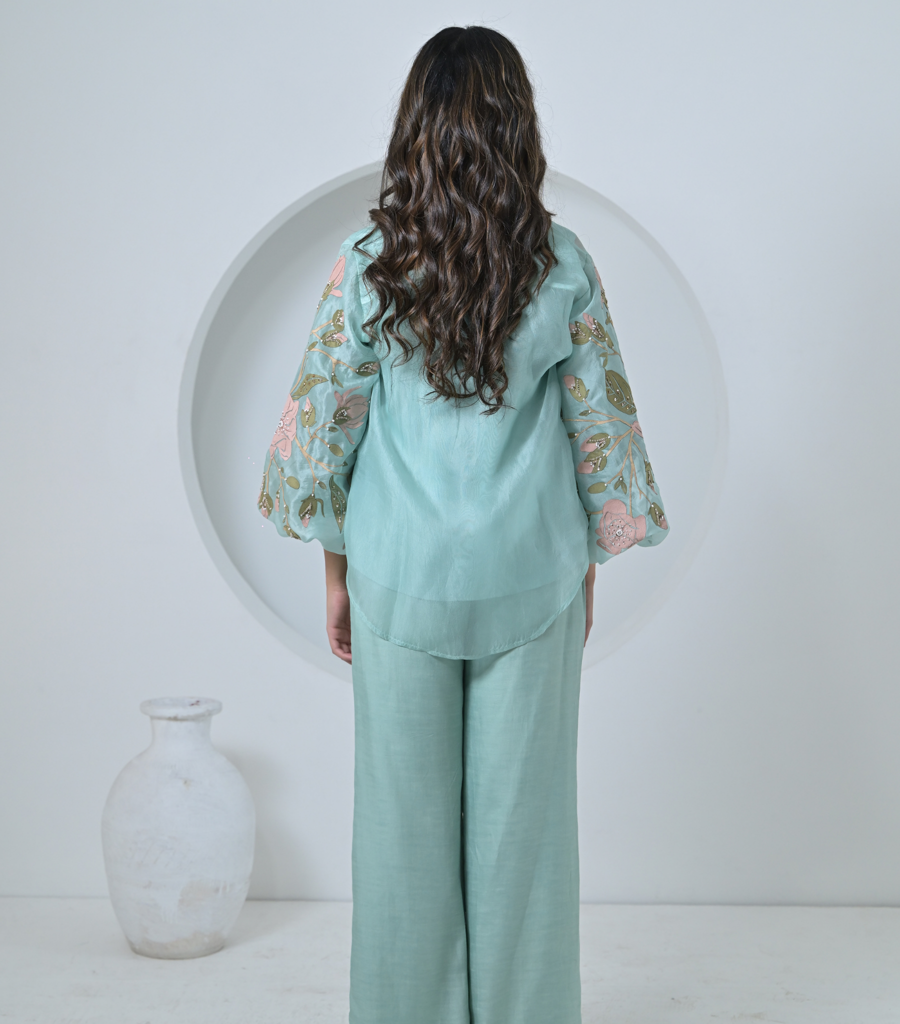 BLOOM STORY BOW TIE-UP CO-ORD SET