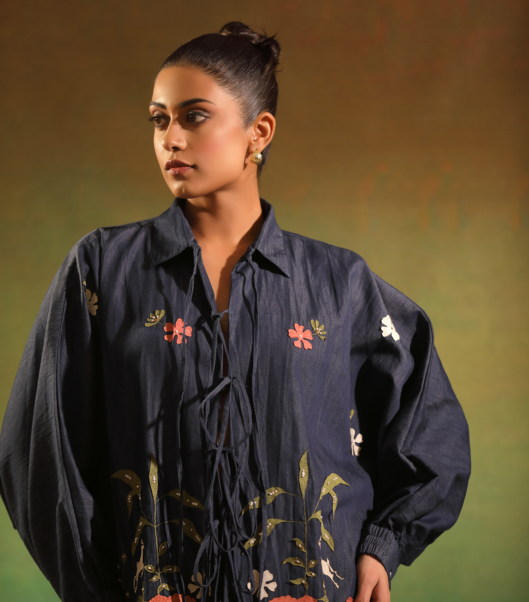 GULAB DOLMAN SHIRT CO-ORD SET