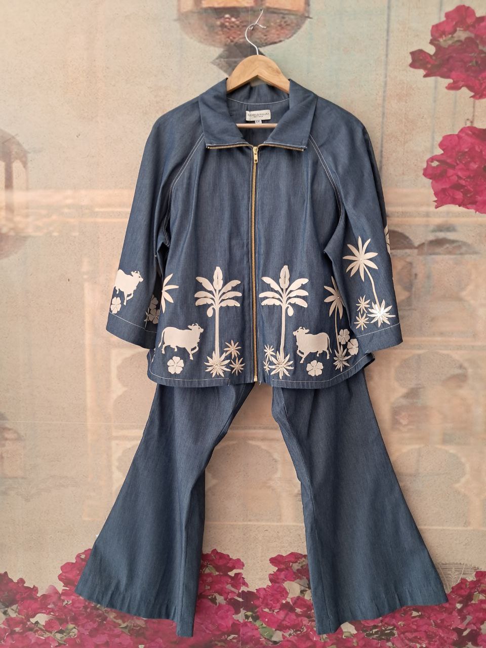 PICHWAI DENIM JACKET SET