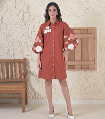 GULAB ORANGE DRESS