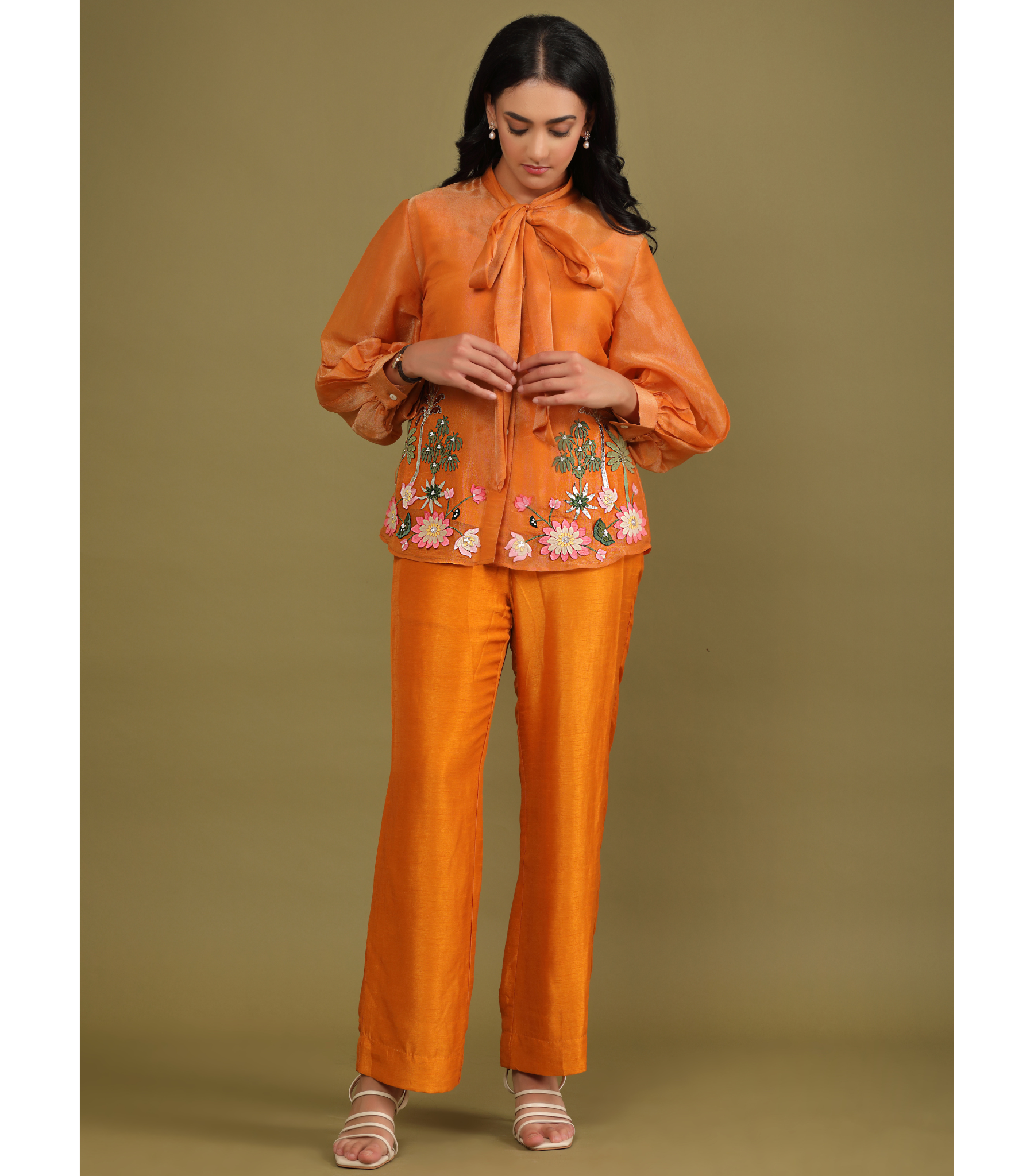 MANGO PICHWAI CO-ORD SET
