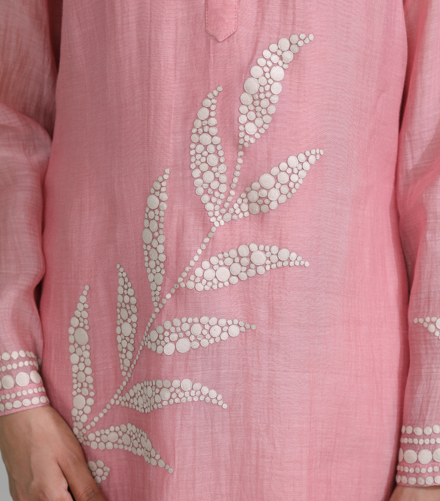 CIRCULAR LEAF KURTA SET