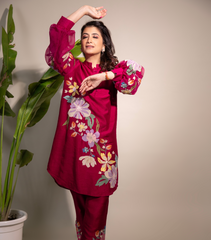 RANI VALLEY OF FLOWERS TUNIC SET