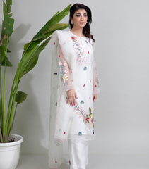 FALLING TULIP KURTA SET